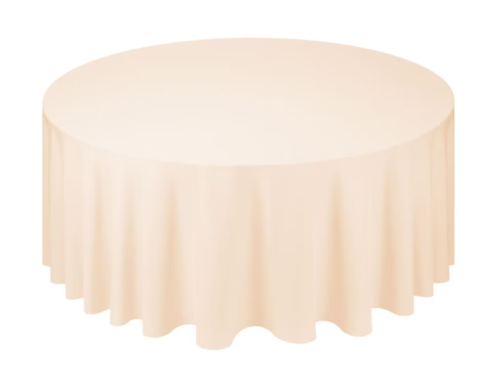 Runde Tischdecke - Elfenbein