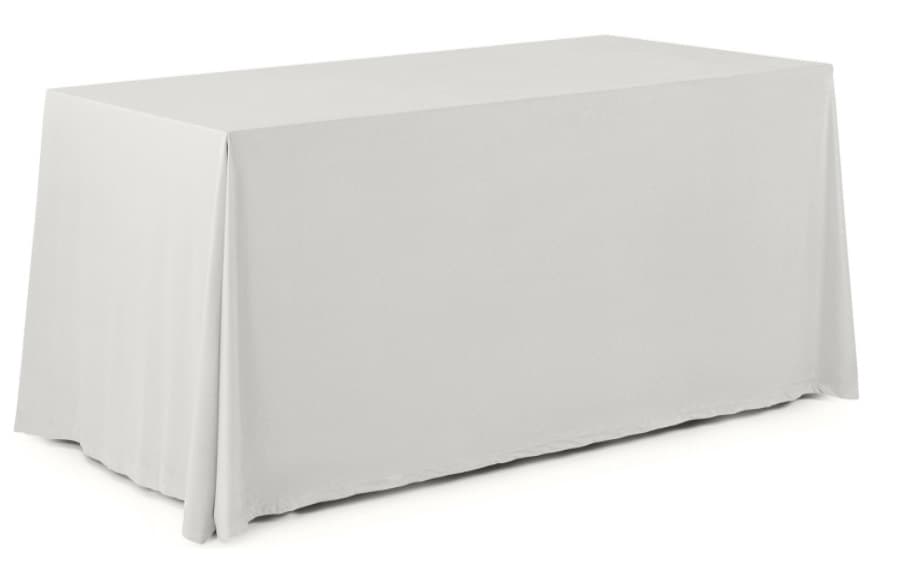 Rechteckige Tischdecke - Weiß